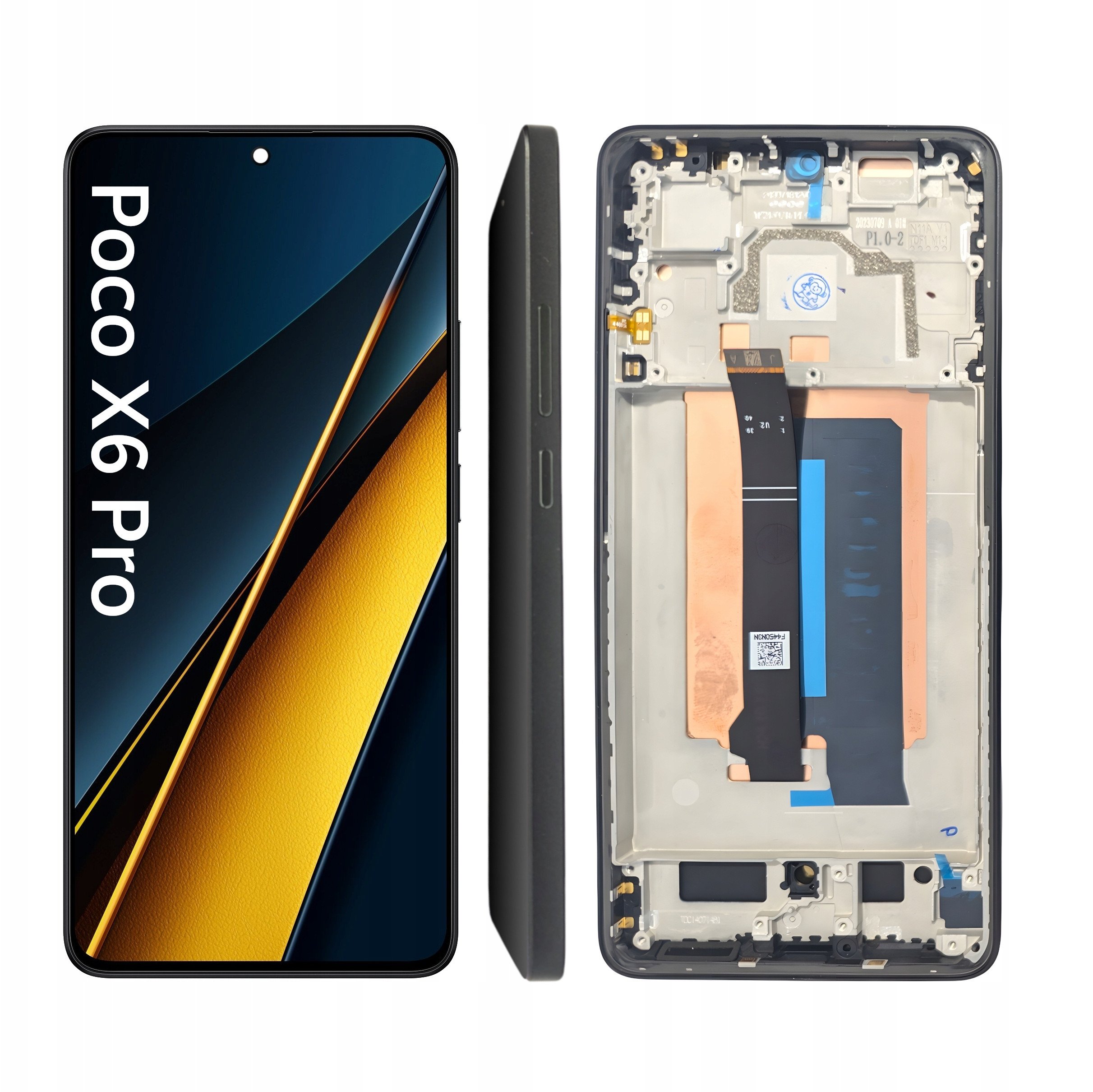 WYŚWIETLACZ EKRAN LCD SZYBKA DOTYK DO XIAOMI POCO X6 PRO OLED RAMKA CZARNY