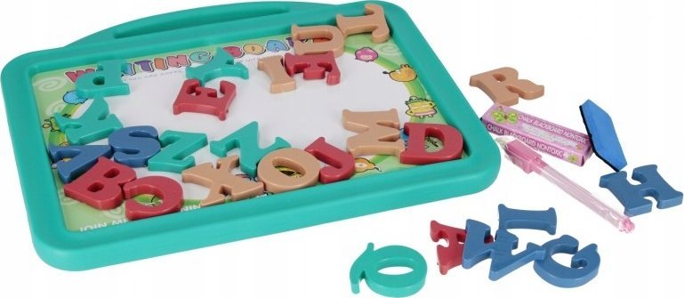 Mega Creative TABLICA MAGNET 2W1 AKC 34X34X3 MIX2 MC FOL 42/84