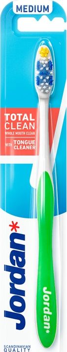 Jordan Szczoteczka do zębów Total Clean średnia