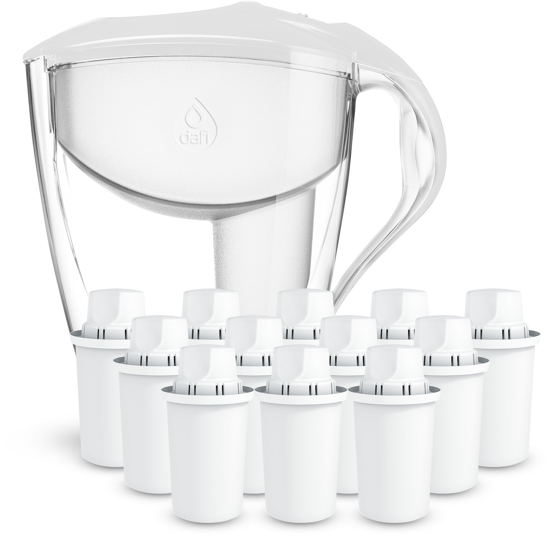 Dzbanek Dafi ASTRA biały 3l 12 wkładów Classic