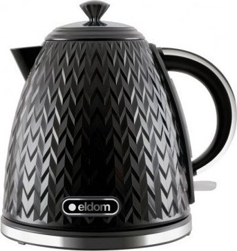 Czajnik Eldom ELDOM CZAJNIK NELA,POJ.1,7 L,MOC 2000 W,CZARNY C26