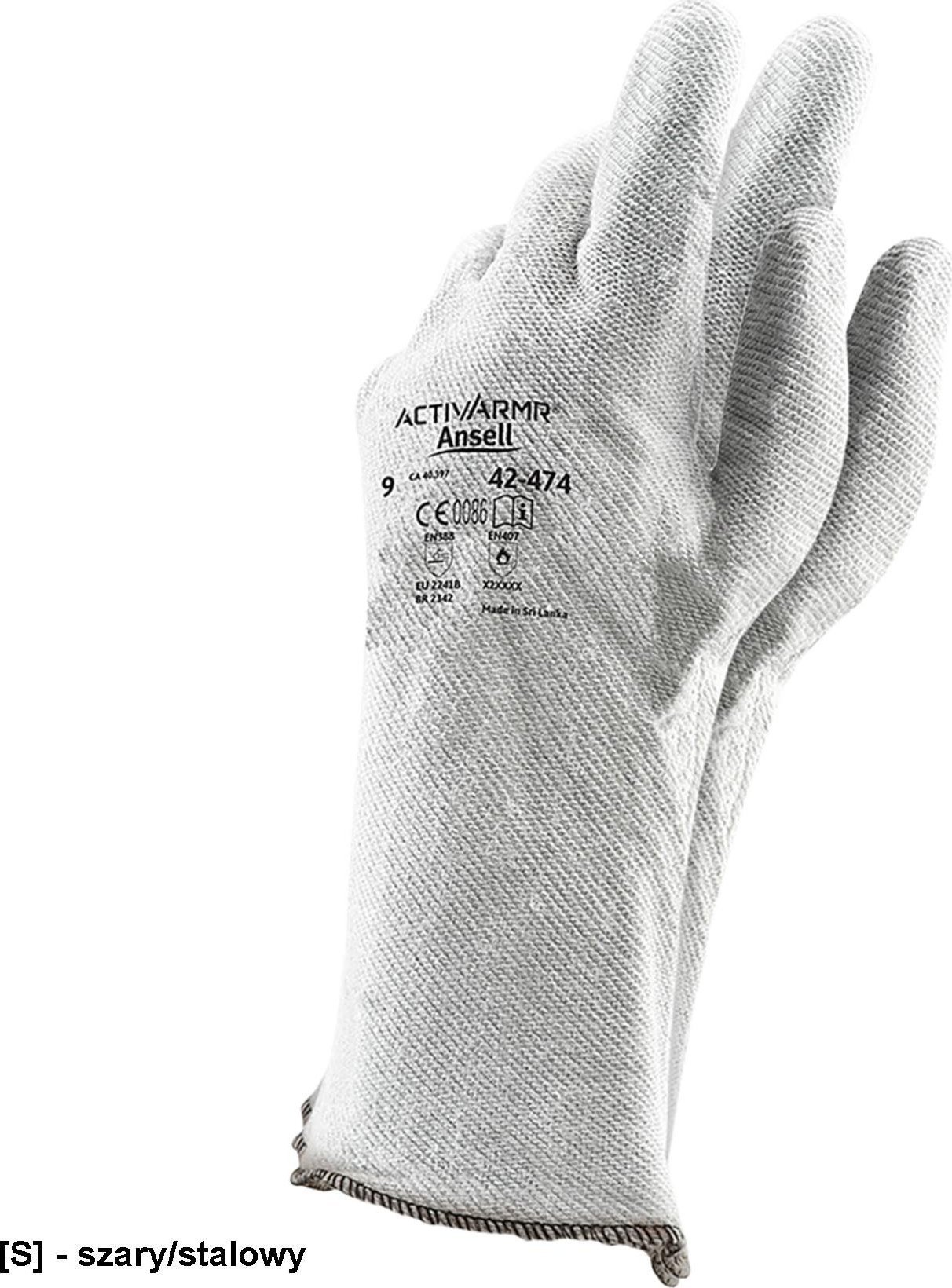 R.E.I.S. RACRUSAD42-474 - rękawice termoodporne powlekane 10