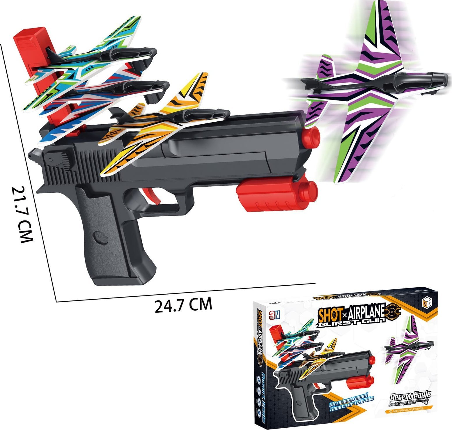 Trifox PISTOLET WYSTRZELIWUJĄCY SAMOLOTY
