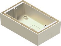 Audac AUDAC WB50/W Wall box for DW5065/WP523/MWX65 Surface mount box for audac wallpanel - white