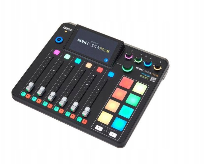 Rode Rodecaster Pro II Studio produkcji audio 4 XLR Bluetooth nowe