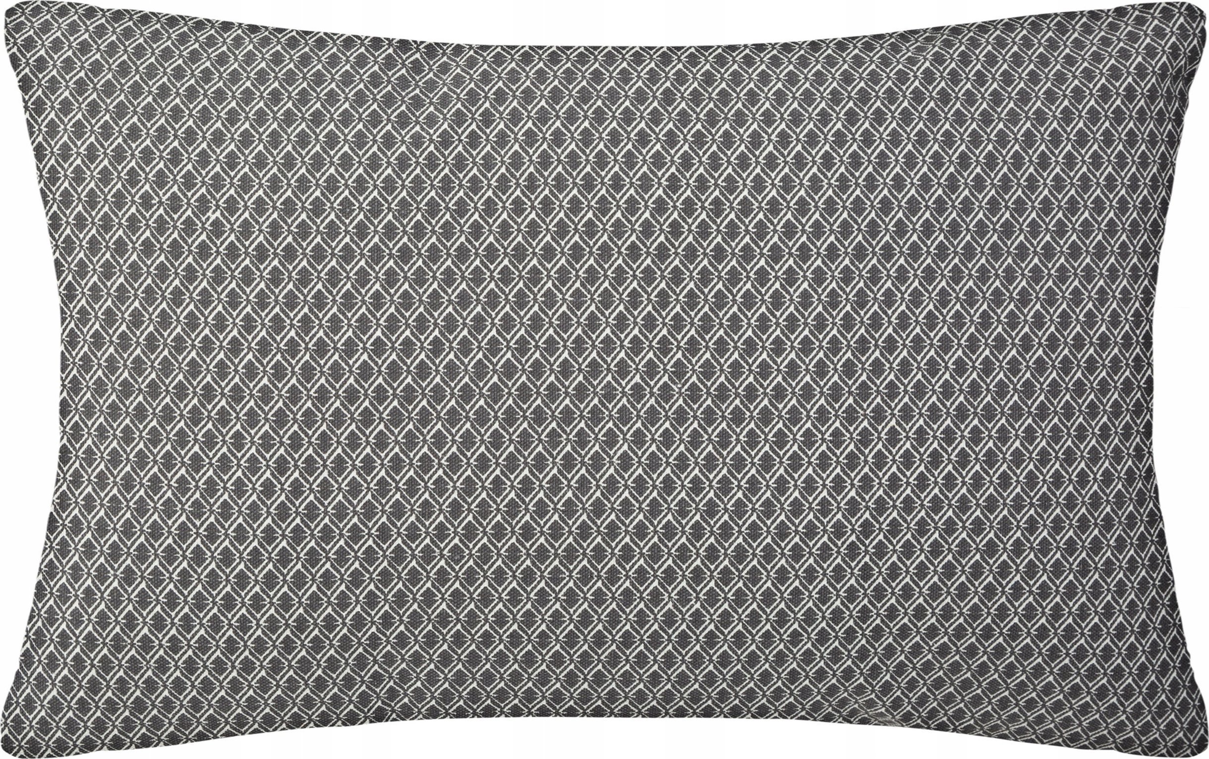 Atmosphera Poduszka dekoracyjna podłużna PATY, 50 x 30 cm, kolor szary ze wzorem