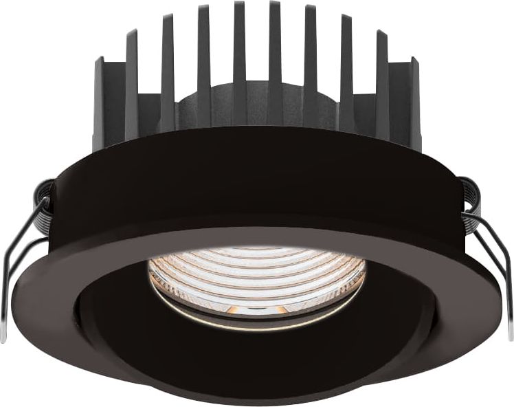 MAXlight Wpust zewnętrzny LED czarny 12W Maxlight CYKLOP H0095