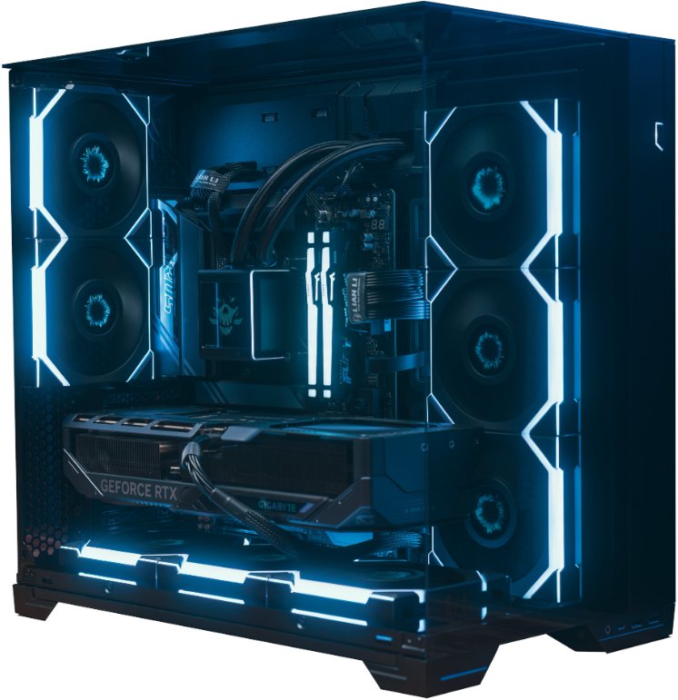 Komputer Madman Gaming Ryzen 9 9950X3D, 64 GB, RTX 5090, 2 TB M.2 PCIe Windows 11 Home Trial