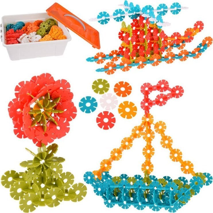 Jokomisiada Duży zestaw Klocki 3D konstrukcyjne GWIAZDKI 506 ele ZA4812