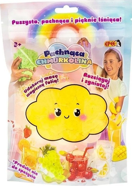 Chmurkolina pachnąca z magiczną folią żółta