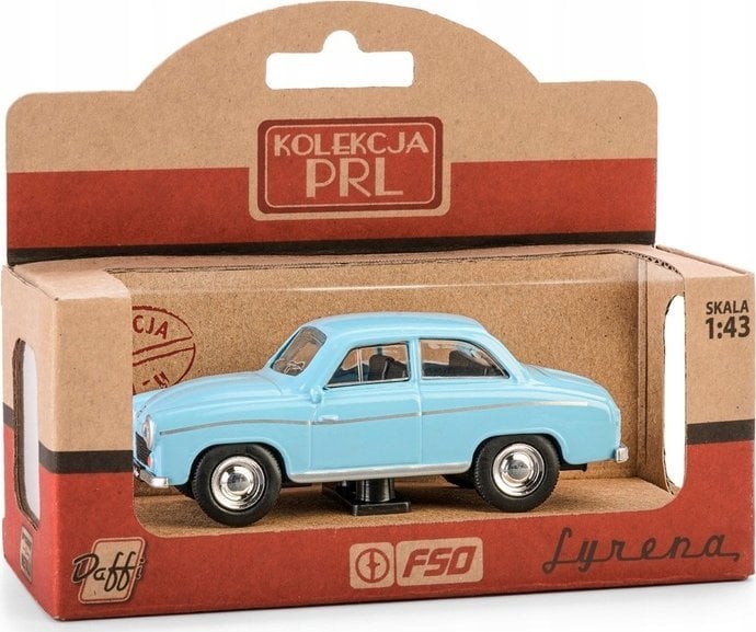 Daffi Pojazd PRL Syrena 104 - Niebieski