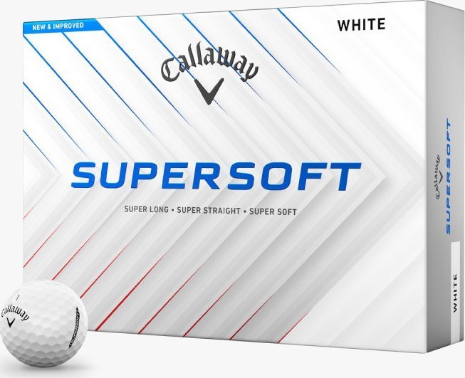 Piłki golfowe CALLAWAY SUPERSOFT (białe)