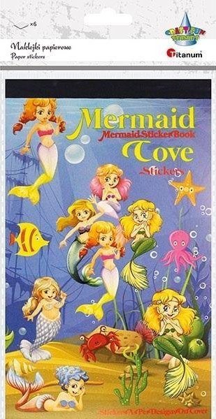 Titanum Naklejki papierowe 6 plansz morskie 194szt