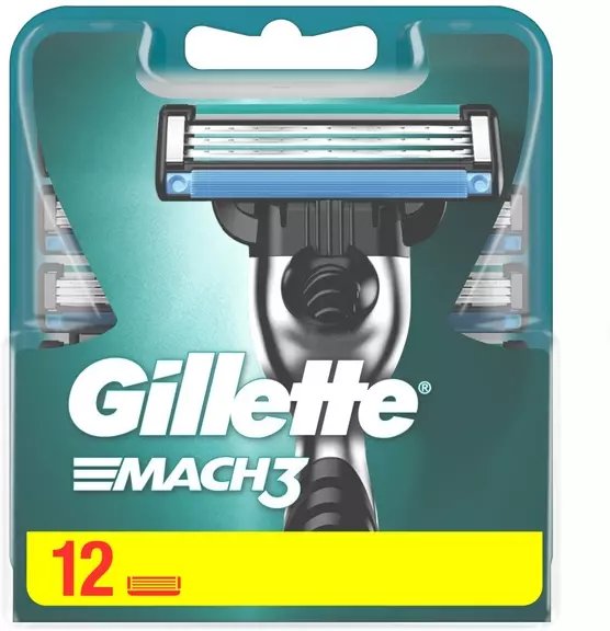 Gillette Wkłady od maszynki Gillette Mach 3 Razor Blades - 12 szt.