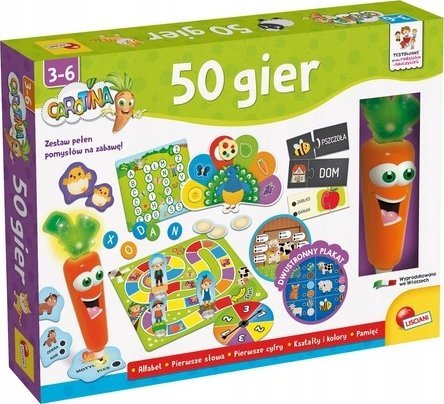 Spin Master Zestaw 50 gier Carotina