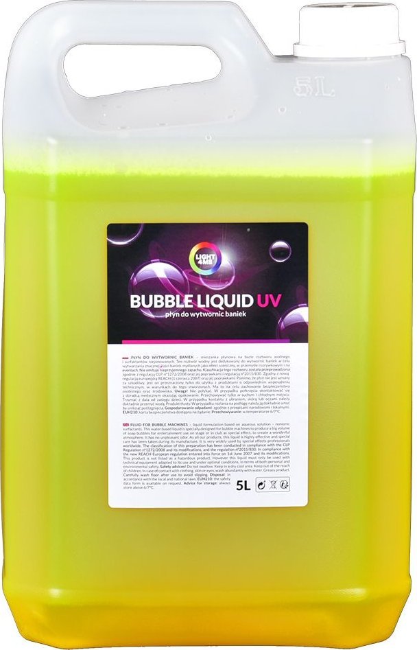LIGHT4ME LIGHT4ME płyn do baniek mydlany efekt UV 5L