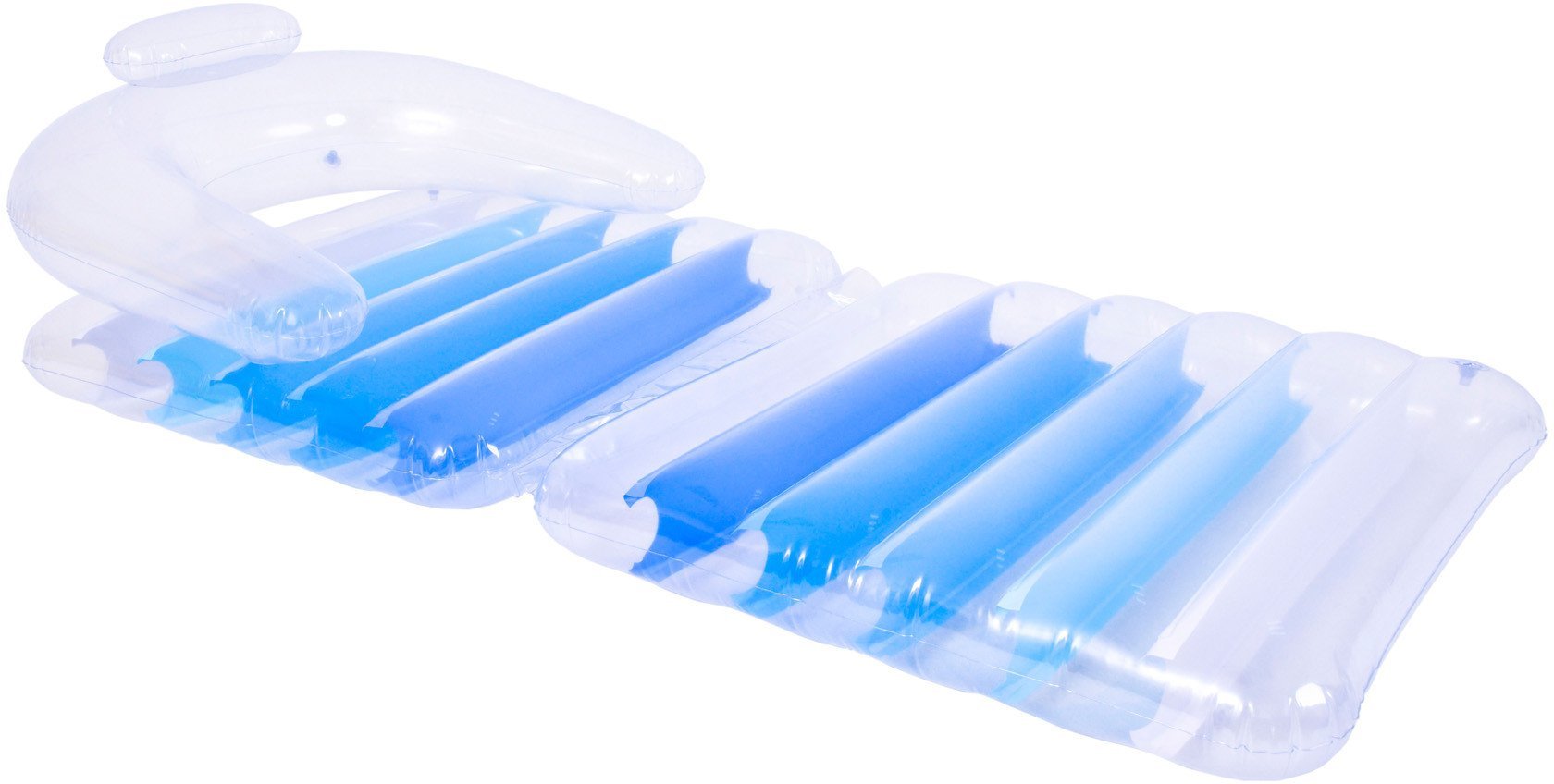 Dmuchany materac składany SUNCLUB niebieski