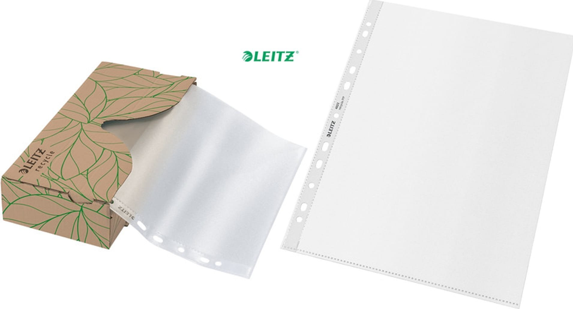 Leitz Koszulki Recycle At Hand* A4/70µm groszkowe (40)