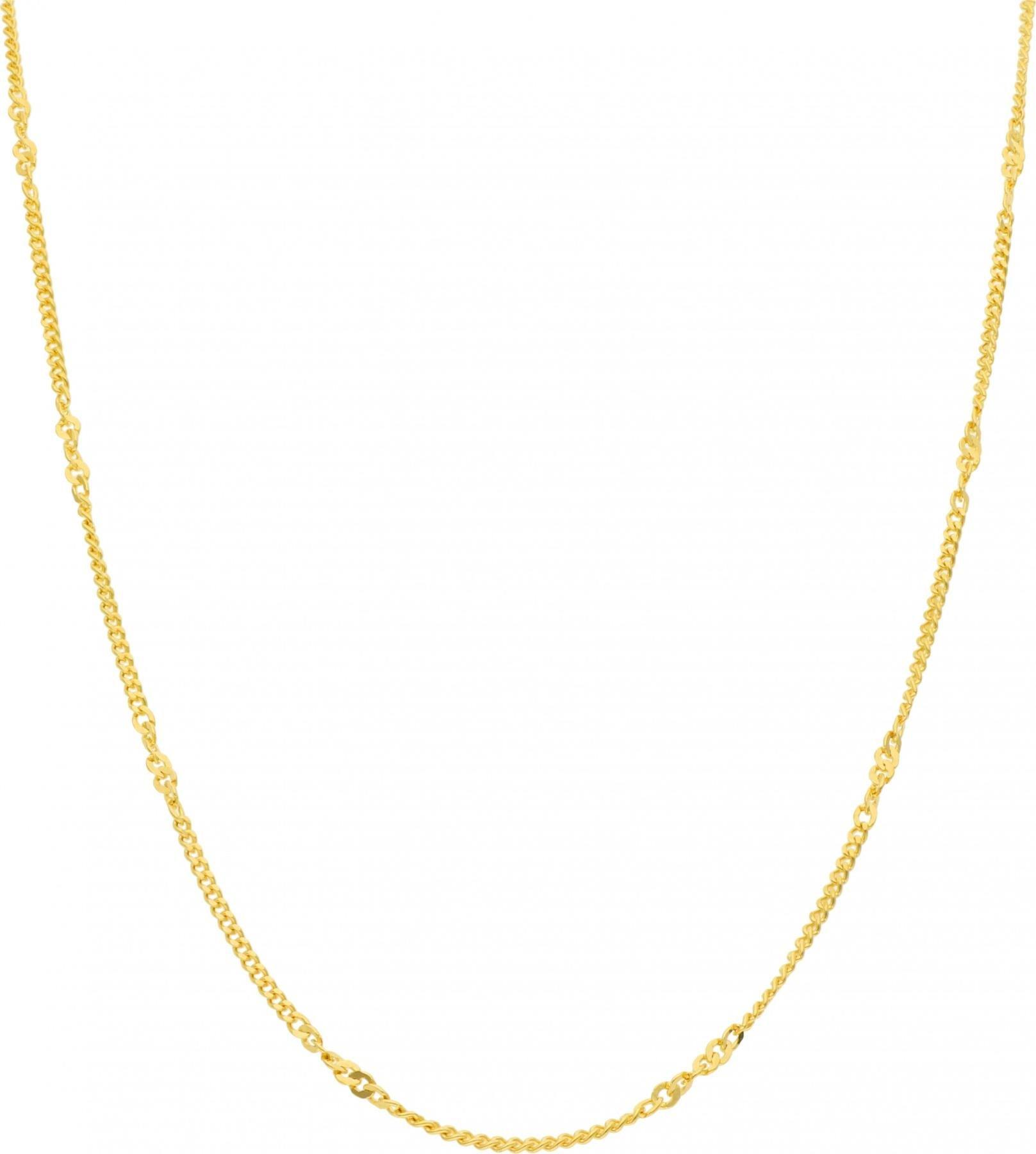 Rosanto Złoty łańcuszek pancerka ze zdobieniami 42cm