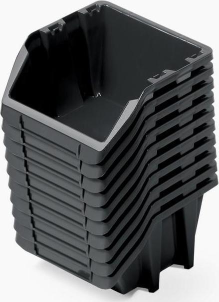 Prosperplast KUWETY 10 BINEER SHORT 10 SZT. CZARNE 288x158x187mm KBISS20-S411