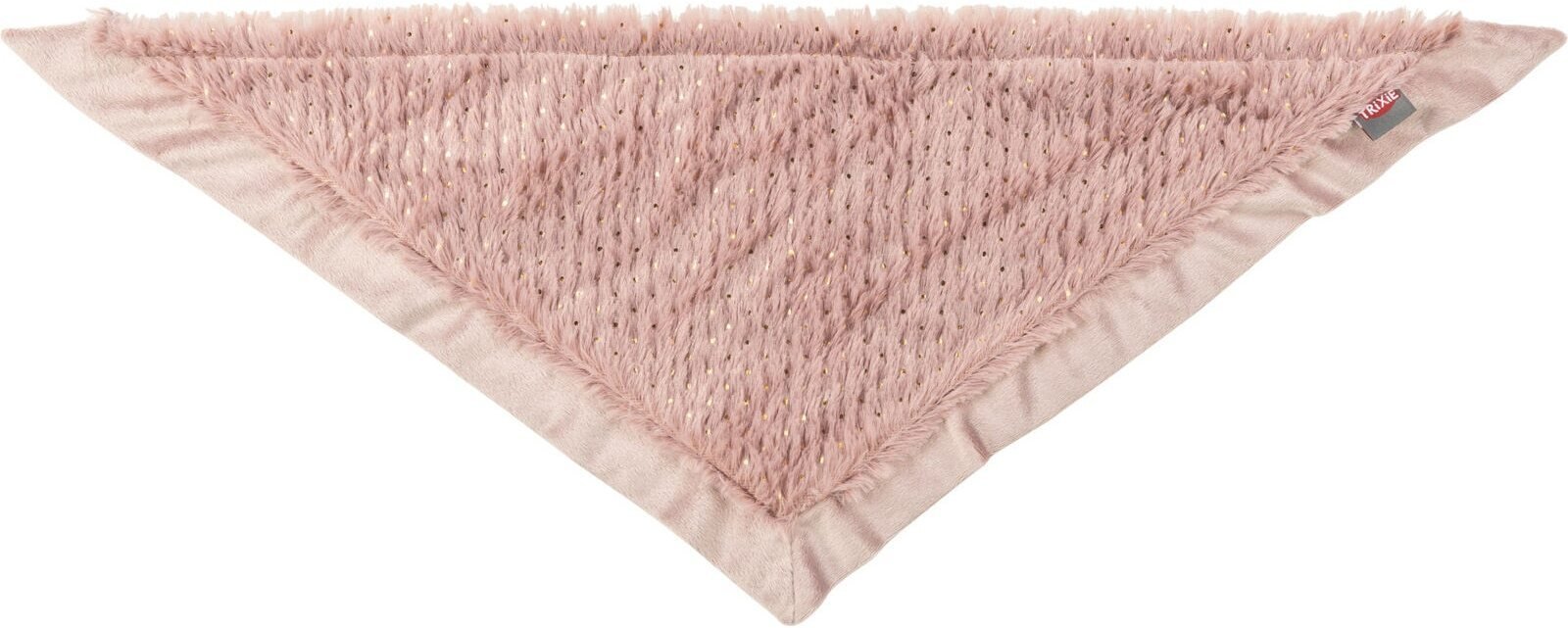 Trixie Xmas Bandanka dla psa, pluszowy, różowy, 75 cm