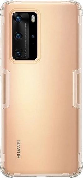 Nillkin Nillkin Nature żelowe etui pokrowiec ultra slim Huawei P40 Pro przezroczysty