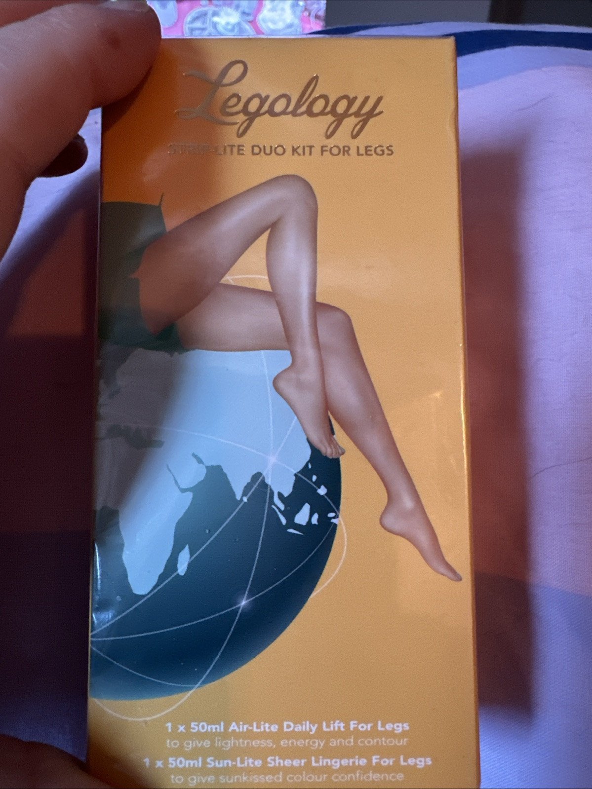 Set Legology: Air-Lite, Energizing, Daily, Foot Cream, 50 ml + Sun-Lite, Energizing, Foot Cream, 50 ml For Women