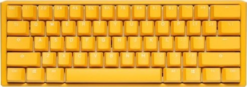 Klawiatura Ducky Ducky One 3 Yellow Mini Gaming Keyboard, RGB LED - MX-Black (US)