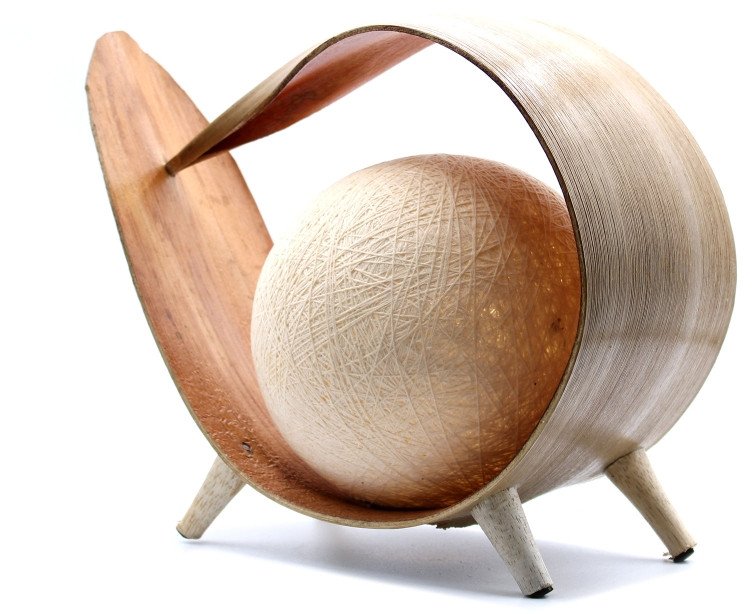 Naturalna lampa kokosowa - Pętla