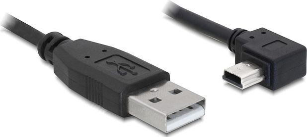 Kabel USB Delock USB-A - miniUSB 3 m Czarny (82683)
