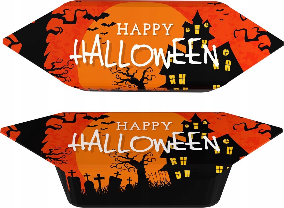 B&B Słodycze z Pomysłem Krówki ciągutki mleczne Halloween wz4