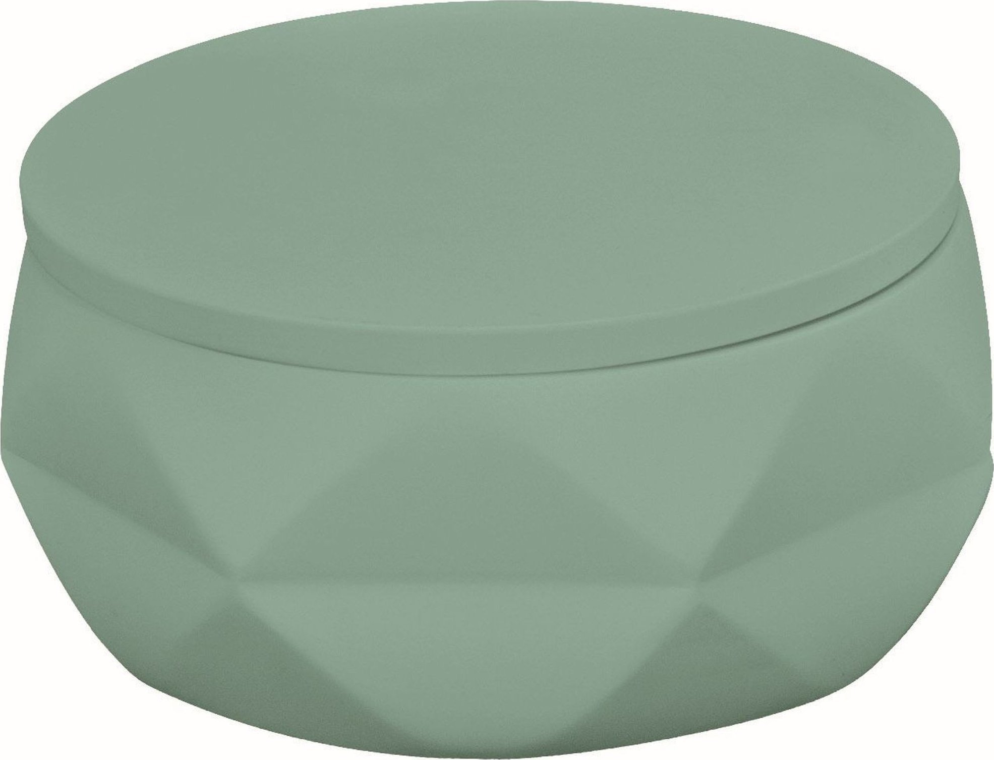 Kleine Wolke Kleine Wolke Crackle Jar Pojemnik łazienkowy zielony