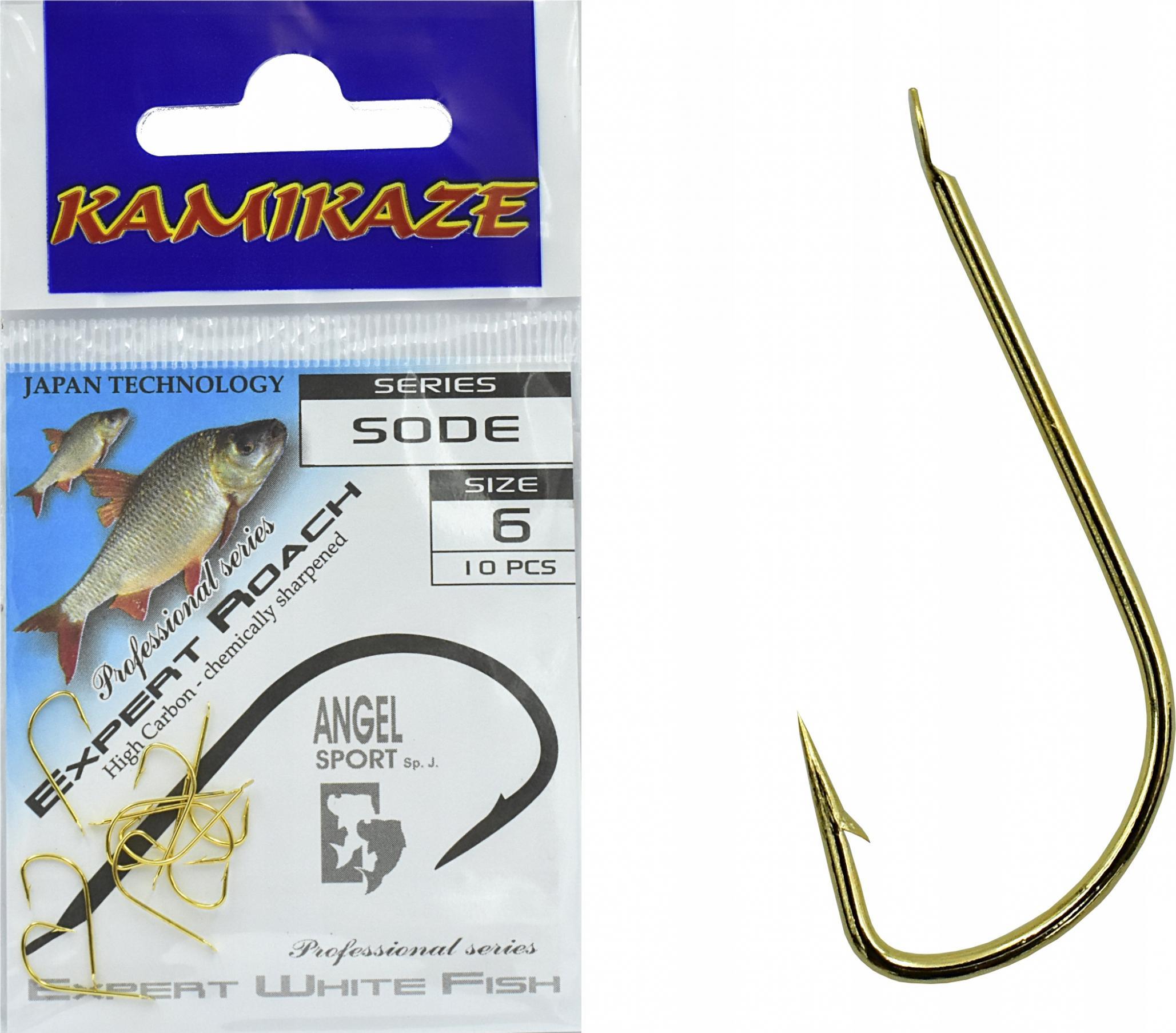 An Sport Haczyk Haczyki KAMIKAZE SODE Nr 6 (10szt) Kute