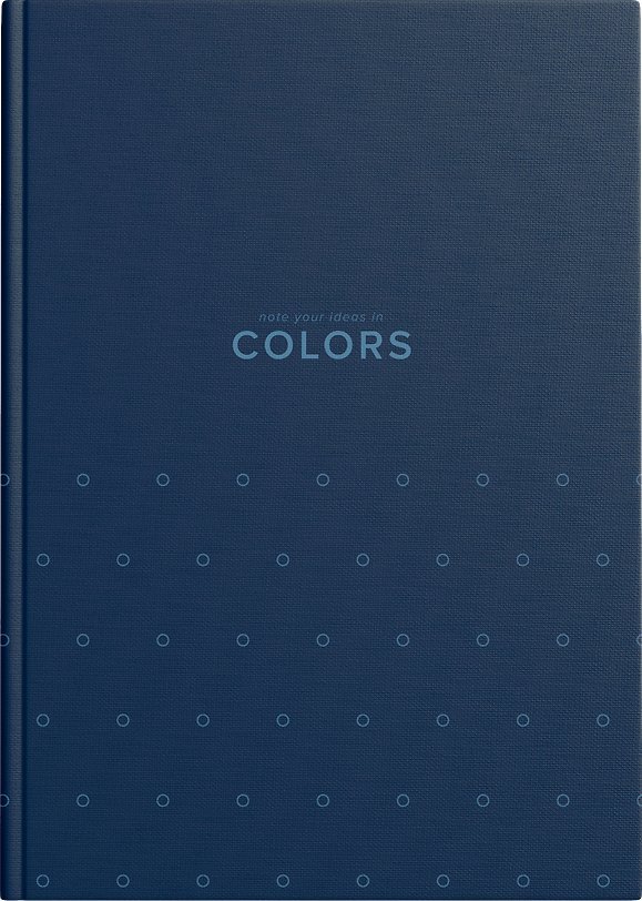 Top 2000 Brulion Colors A5/192k niebieski