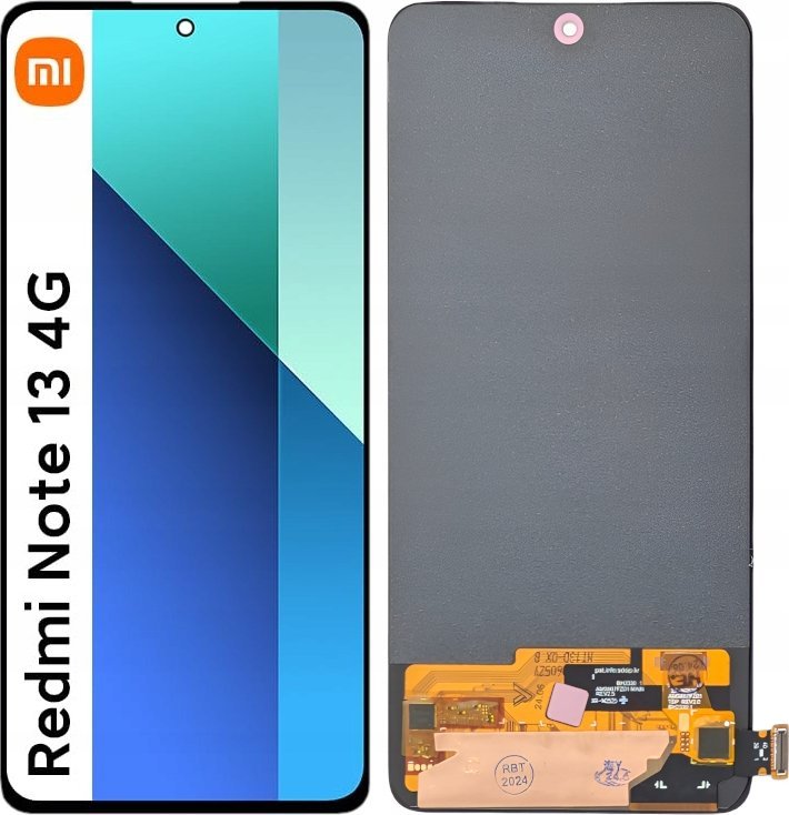 WYŚWIETLACZ EKRAN LCD DO XIAOMI REDMI NOTE 13 4G OLED (23124RA7EO, 23129RAA4G)
