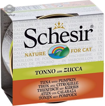 Schesir SCHESIR KOT 70g pusz. TUŃCZYK+DYNIA