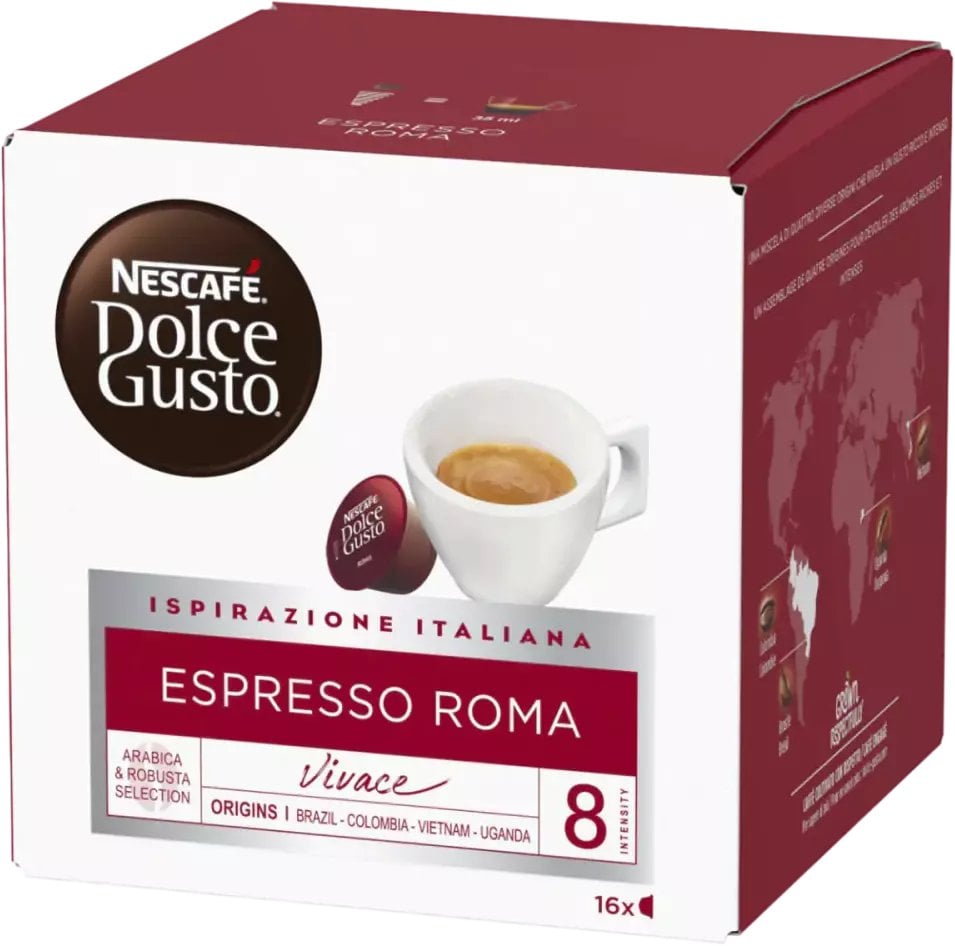 Kapsułki Nescafé Dolce Gusto Espresso Roma 16 sztuk