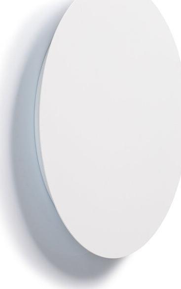 Kinkiet Nowodvorski Biały kinkiet sypialniany Ring 7637 LED 7W 3000K metalowa lampa