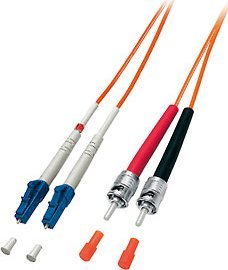 Equip Equip - Patch- Cable - LC Multi- Mode (M) to ST multi- mode (M) - 10 m - glass fiber - 50/125 Micrometer - gray