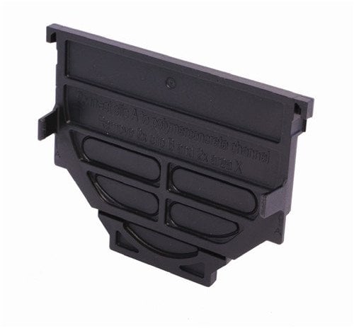 END CAP FOR HEXALINE/EUROLINE CHANNELS