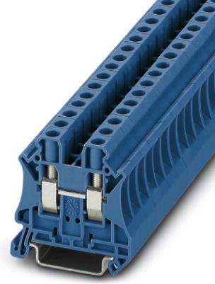 Phoenix Contact Złączka szynowa przepustowa 2-przewodowa 0,2-10mm2 niebieska UT 6-BU (3044144)