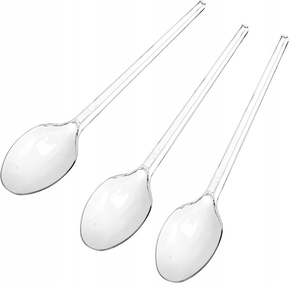 Kadax Łyżeczki Jednorazowe Plastikowe sztućce 6 szt