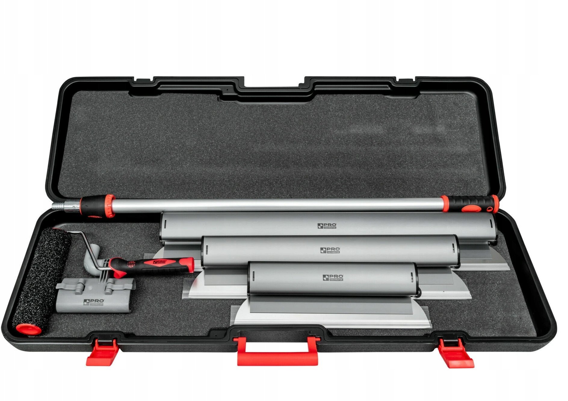 ZESTAW ALUM. SZPACHLI Z WYMIENNYM OSTRZEM 40,60,80 CM