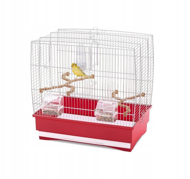 Irene 2, klatka, dla ptak�w, czerwona, 45x27x43 cm