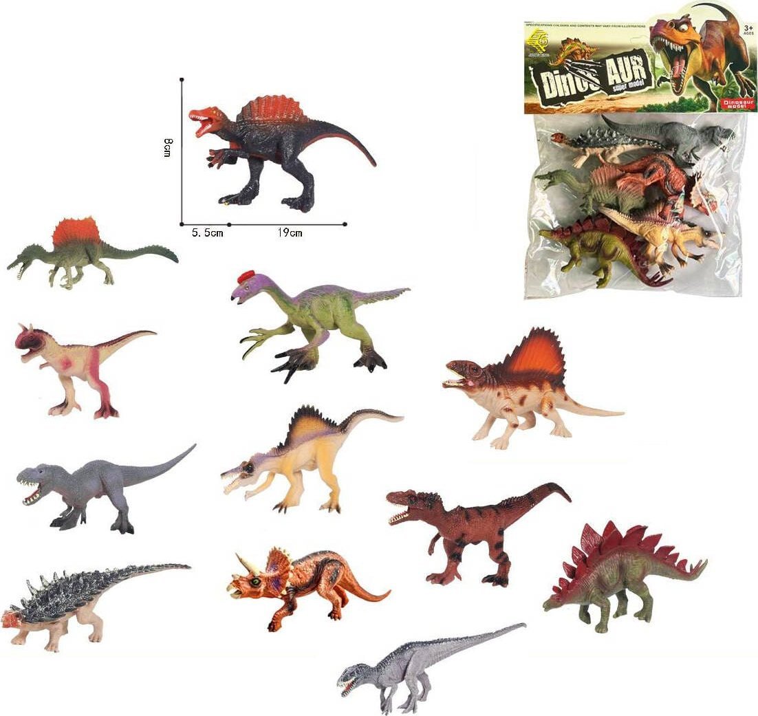 Figurka Trifox DINOZAURY 6 SZTUK