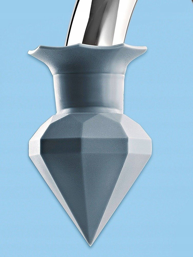 Maximex Silikonowa nakładka na kran DIAMENT czyści z kamienia i osadów