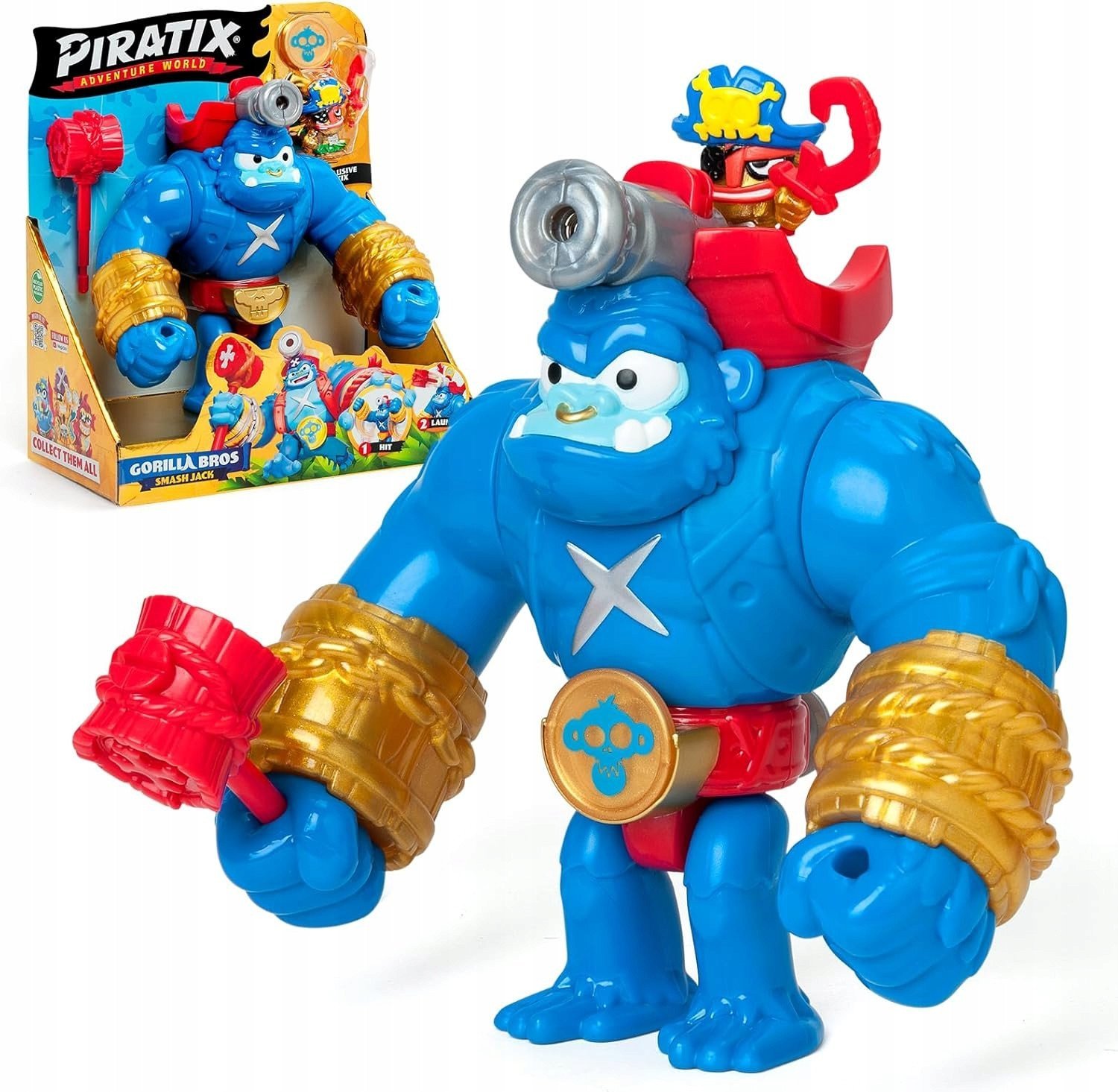 PIRATIX Gorilla Bros Smash Jack, figurka