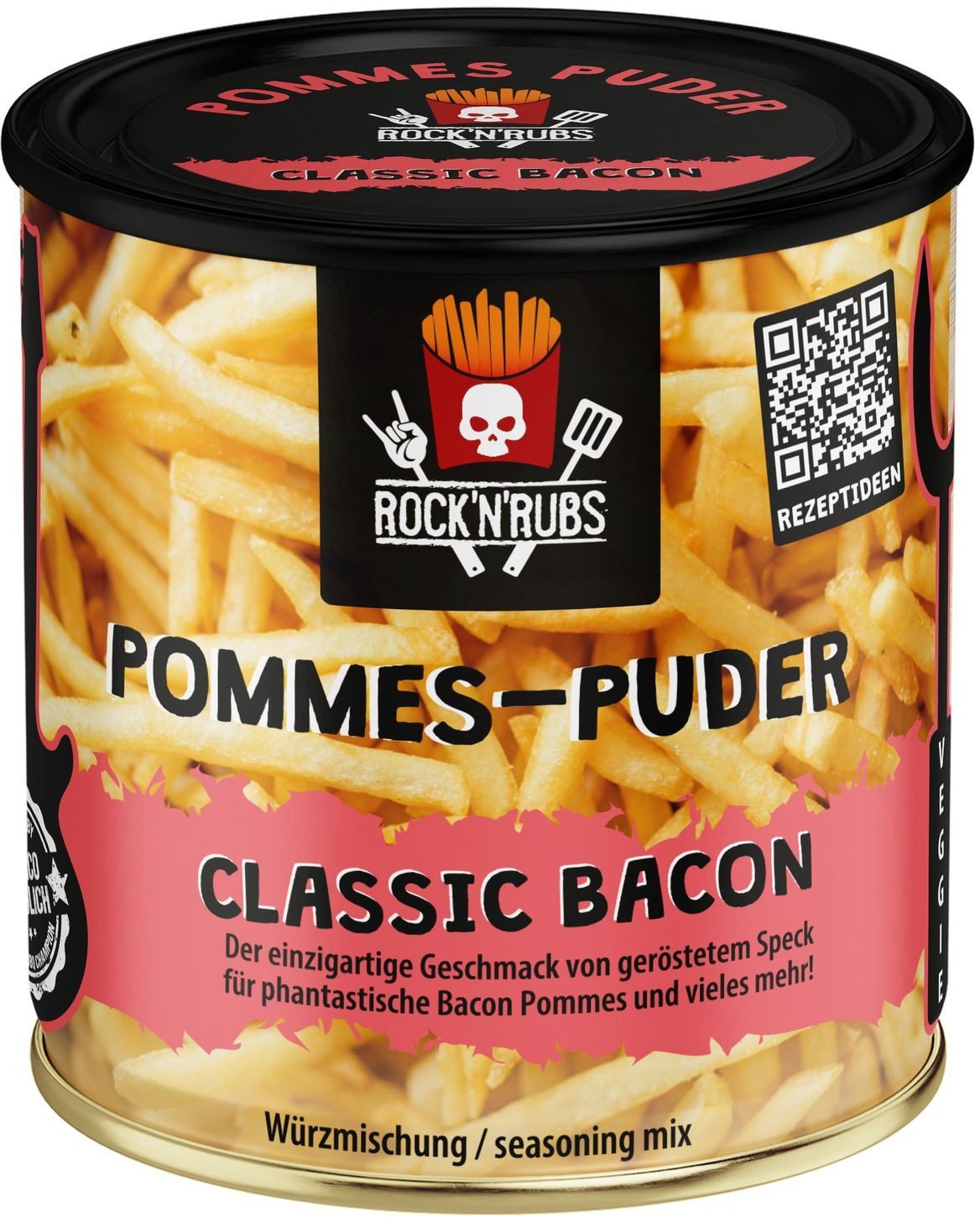 ROCK N RUBS Pommes-Puder - Classic Bacon 150g MHD 06/26