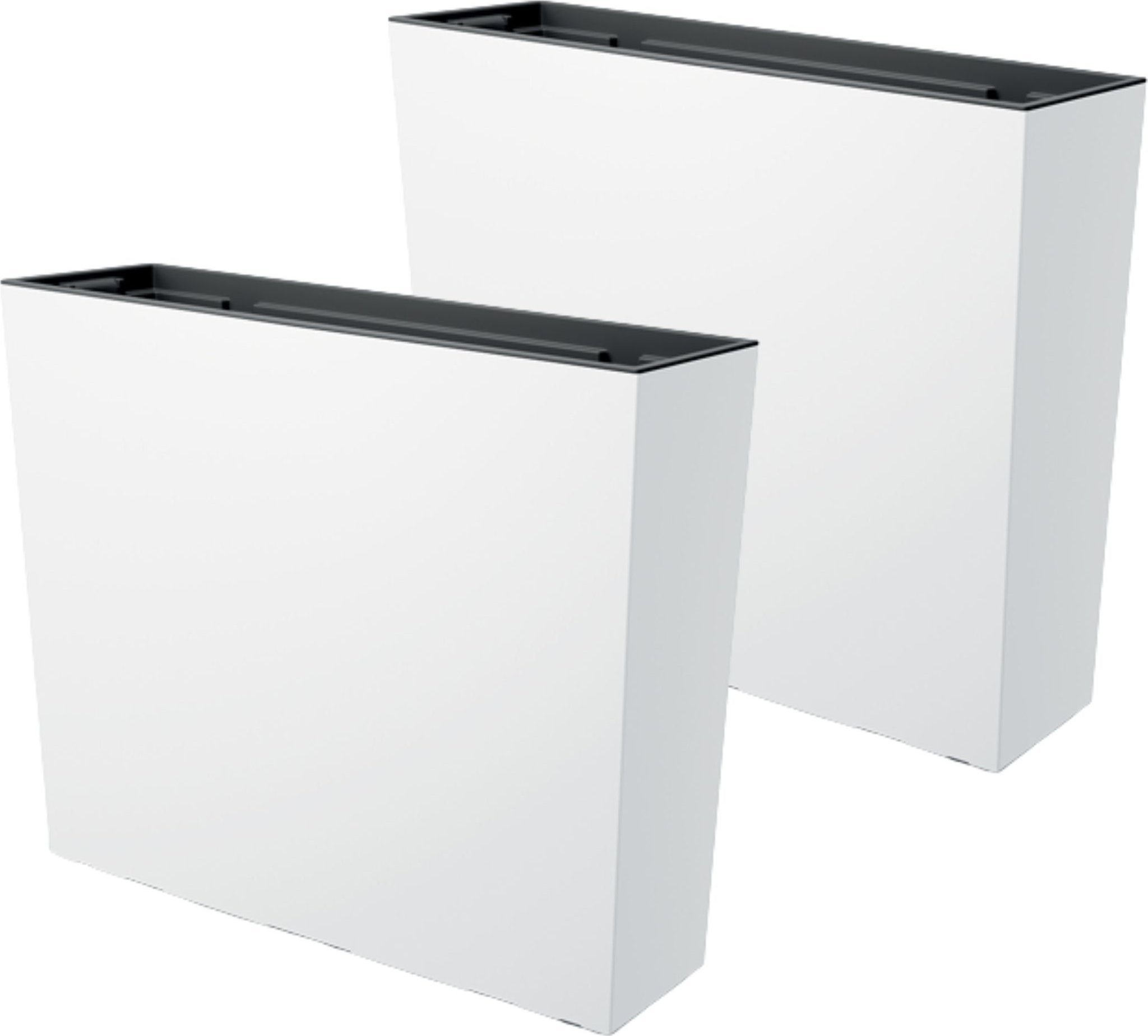 Prosperplast 2x Doniczka wysoka DUC600T Skrzynka tarasowa Donica