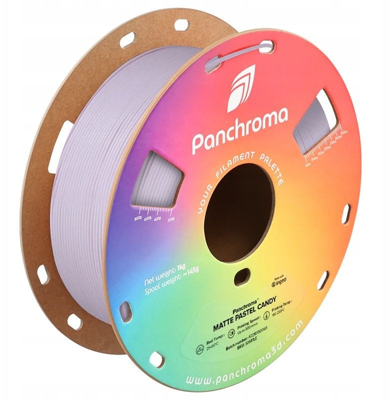 Polymaker Filament PolyTerra PLA 1,75mm, 1kg - Candy}